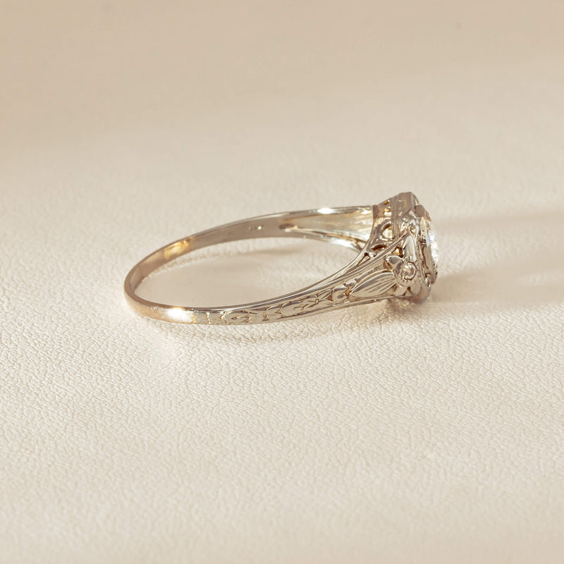 Deja Vu 18ct White Gold .35ct Diamond Ring - Ring - Walker & Hall