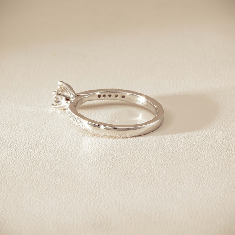 18ct White Gold .60ct Diamond Zenith Ring