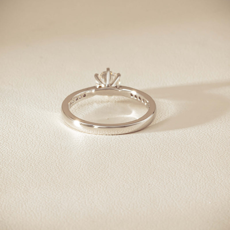 18ct White Gold .60ct Diamond Zenith Ring