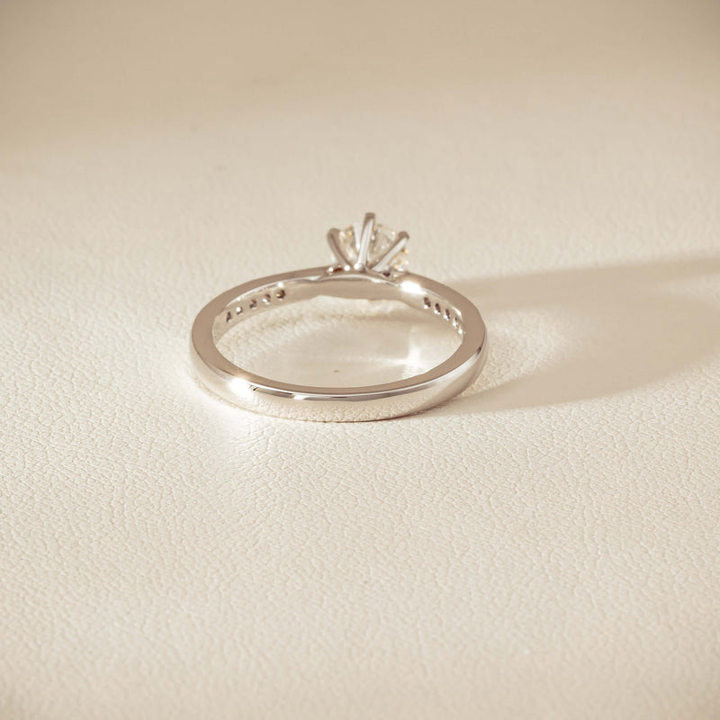 18ct White Gold .60ct Diamond Zenith Ring