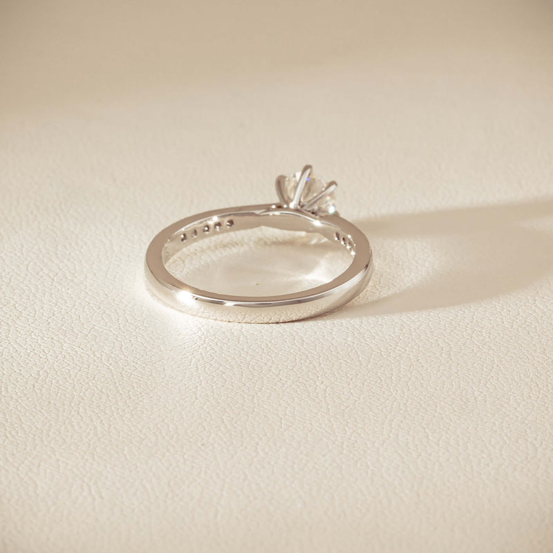 18ct White Gold .60ct Diamond Zenith Ring
