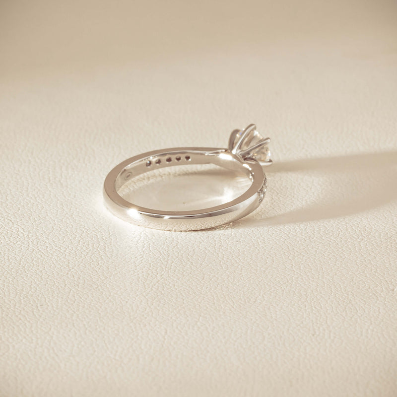 18ct White Gold .60ct Diamond Zenith Ring