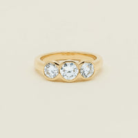 18ct Yellow Gold 1.68ct Reclaimed Diamond Natalia Ring