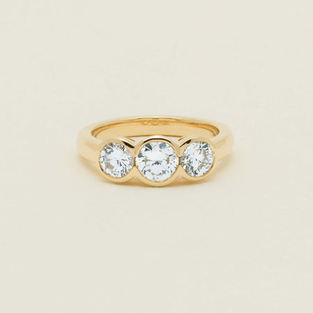 18ct Yellow Gold 1.68ct Reclaimed Diamond Natalia Ring
