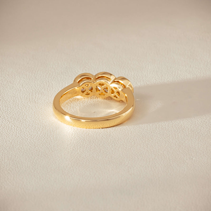 18ct Yellow Gold 1.68ct Reclaimed Diamond Natalia Ring