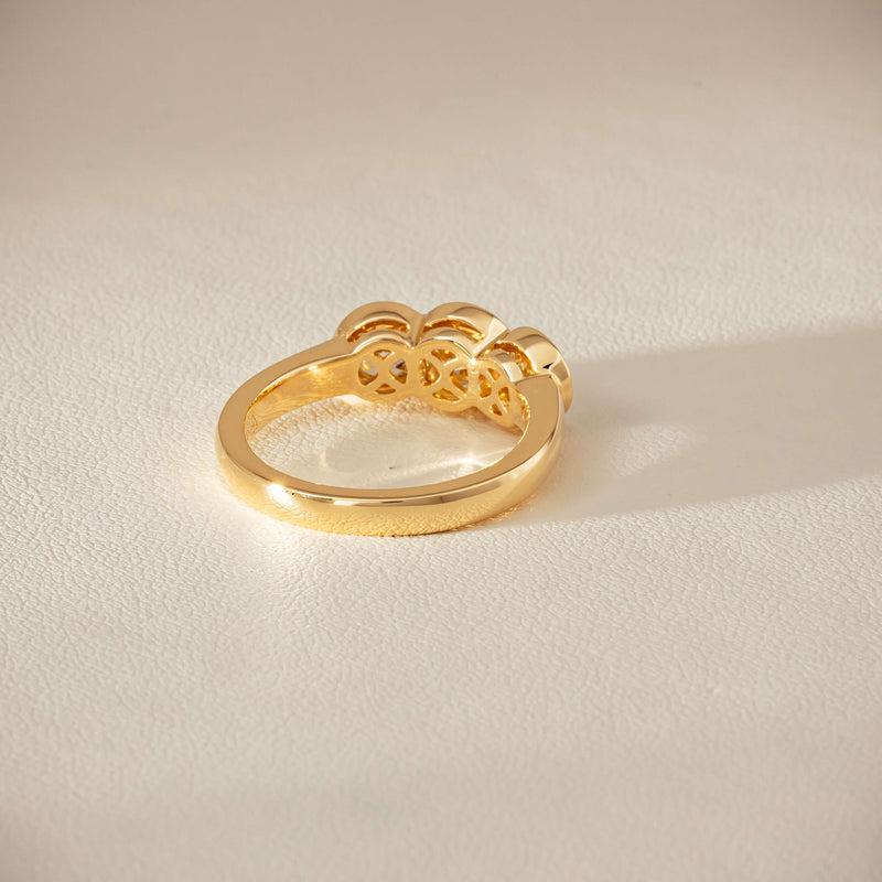 18ct Yellow Gold 1.68ct Reclaimed Diamond Natalia Ring
