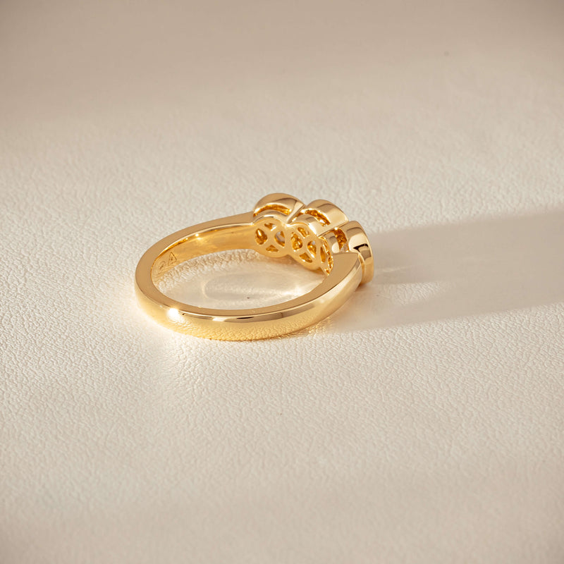 18ct Yellow Gold 1.68ct Reclaimed Diamond Natalia Ring