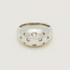 Deja Vu Platinum .46ct Pink Diamond Dome Ring