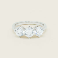 18ct White Gold 2.24ct Diamond Coronado Ring