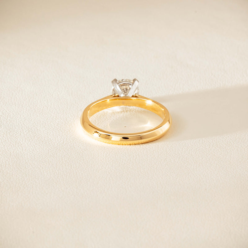 18ct Yellow Gold 1.01ct Diamond Venetian Ring - Ring - Walker & Hall
