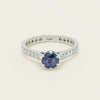 Deja Vu Platinum 1.20ct Sapphire & Diamond Ring - Ring - Walker & Hall
