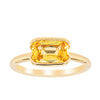 18ct Yellow Gold Golden Sapphire Elle Ring-Ring-Walker & Hall