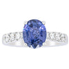 18ct White Gold 2.03ct Sapphire & Diamond Phoenix Ring-Ring-Walker & Hall