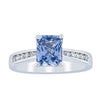 18ct White Gold 1.89ct Sapphire Avalon Ring-Ring-Walker & Hall