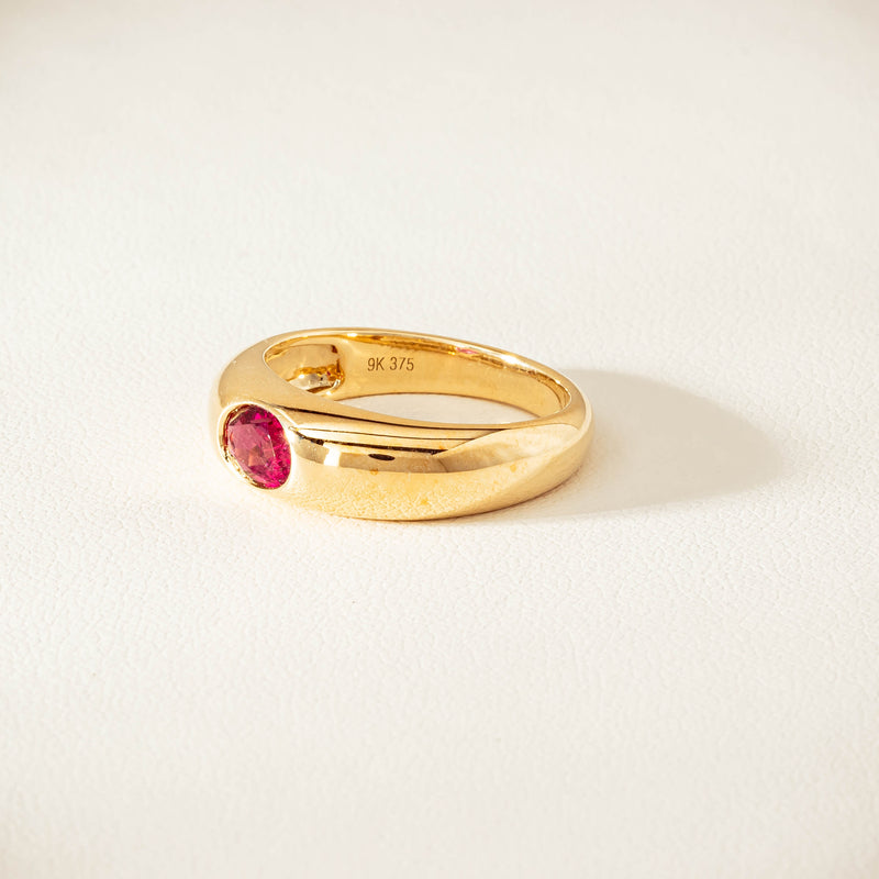 9ct Yellow Gold .57ct Pink Sapphire Kylie Ring - Ring - Walker & Hall