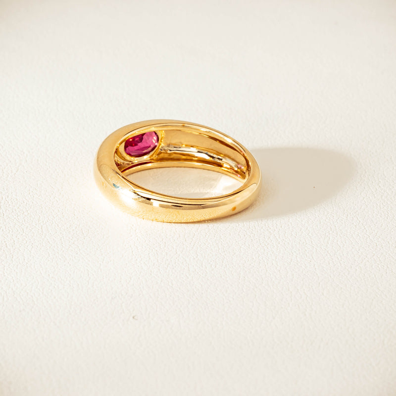 9ct Yellow Gold .57ct Pink Sapphire Kylie Ring - Ring - Walker & Hall