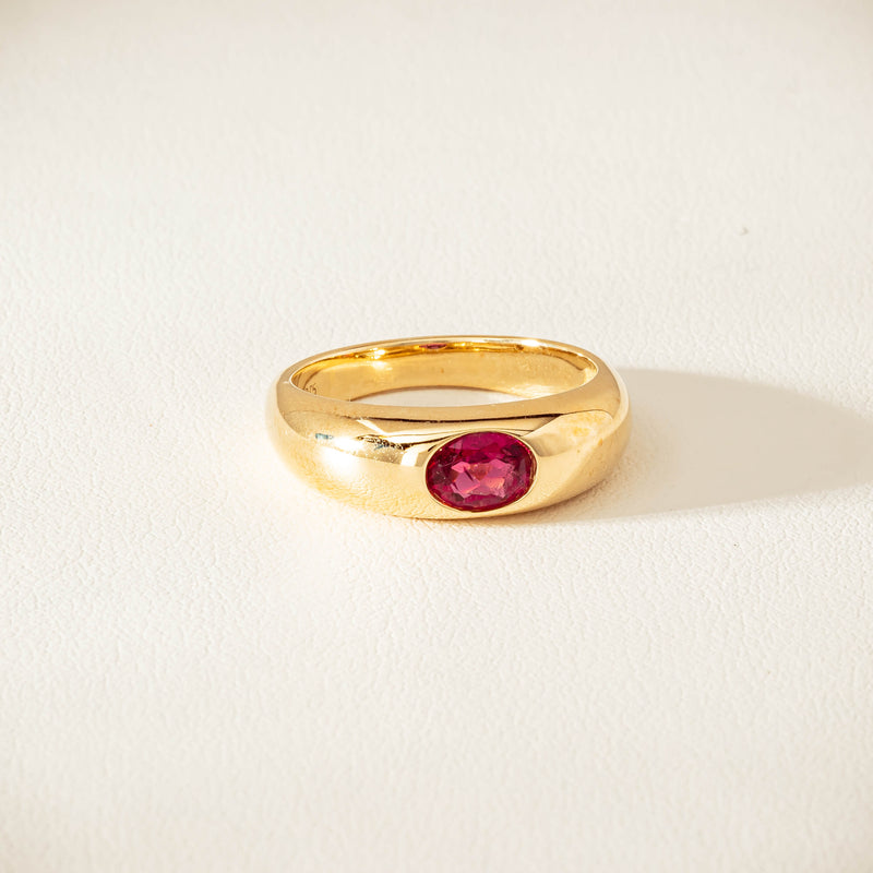 9ct Yellow Gold .57ct Pink Sapphire Kylie Ring - Ring - Walker & Hall