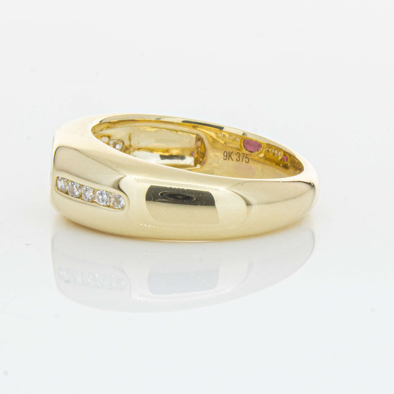 9ct Yellow Gold Ruby and Diamond Kylie Ring - Ring - Walker & Hall