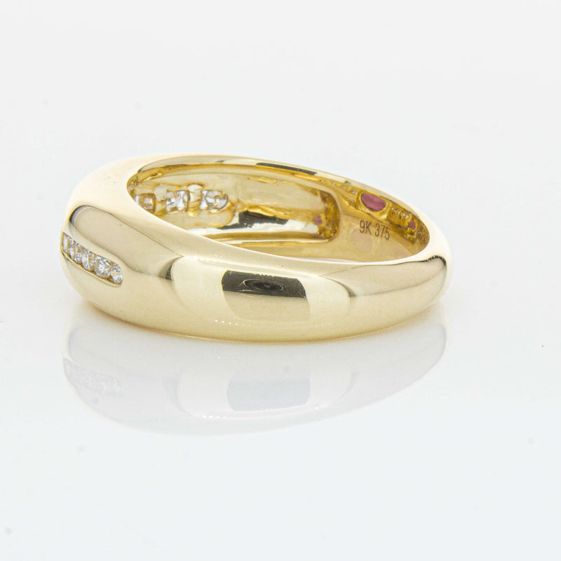 9ct Yellow Gold Ruby and Diamond Kylie Ring - Ring - Walker & Hall