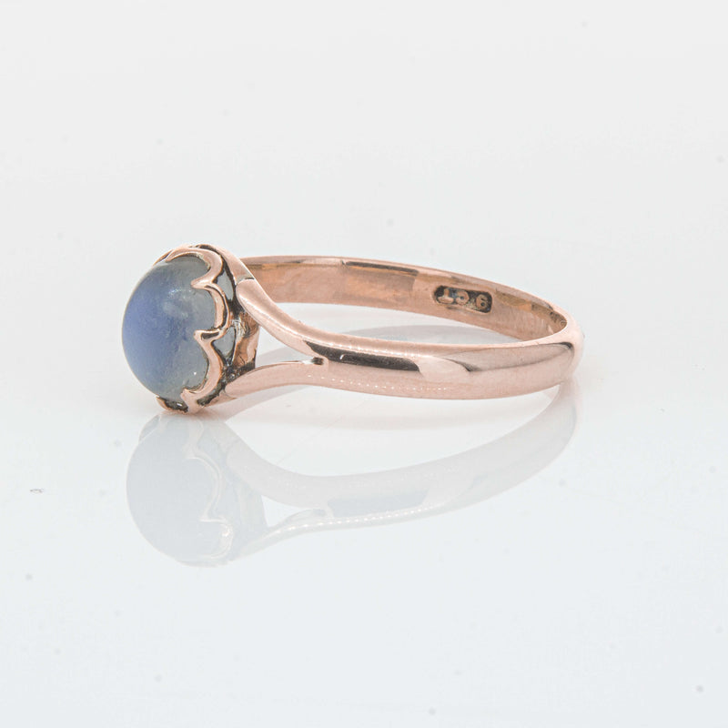 Vintage 8ct Rose Gold Moonstone Ring - Ring - Walker & Hall