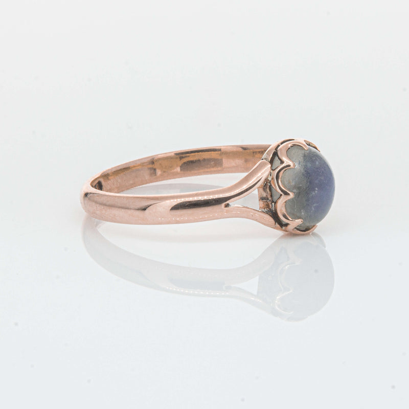 Vintage 8ct Rose Gold Moonstone Ring - Ring - Walker & Hall