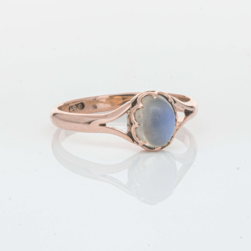 Vintage 8ct Rose Gold Moonstone Ring - Ring - Walker & Hall