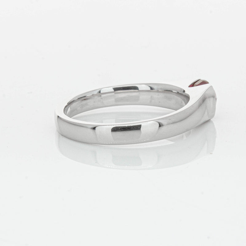 Deja Vu Platinum 1.01ct Ruby Solitaire Ring - Ring - Walker & Hall