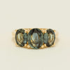 18ct Yellow Gold 4.47ct Green Sapphire Odyssey Ring - Ring - Walker & Hall