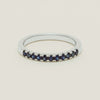 18ct White Gold Sapphire Bella Band