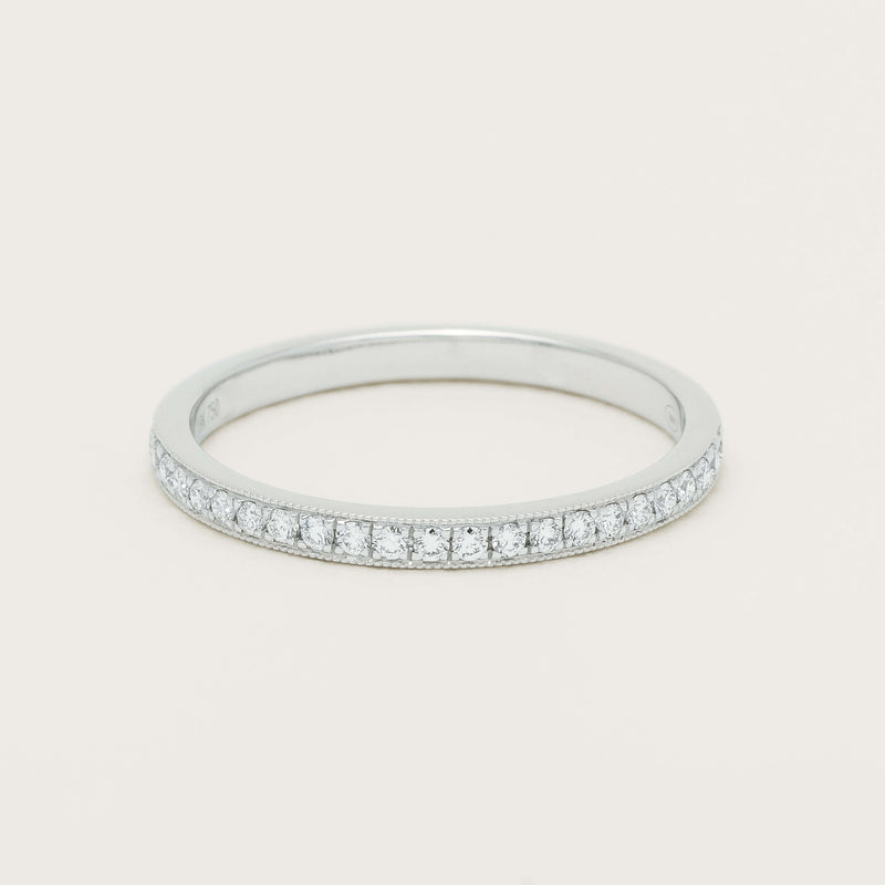 18ct White Gold .16ct Diamond Galaxis Band - Ring - Walker & Hall