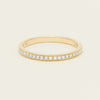 18ct Yellow Gold .16ct Diamond Galaxis Band - Ring - Walker & Hall