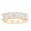 18ct Yellow Gold Emerald Cut Diamond Asra Ring-Ring-Walker & Hall