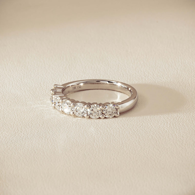 18ct White Gold 1.30ct Diamond Panorama Ring