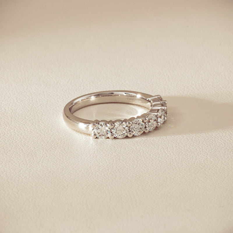 18ct White Gold 1.30ct Diamond Panorama Ring