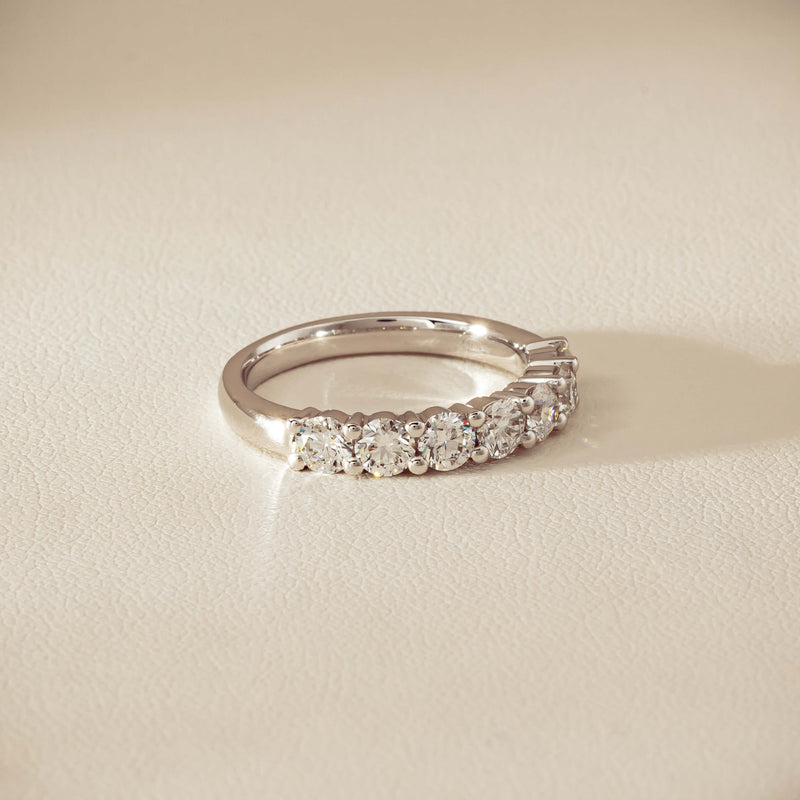 18ct White Gold 1.30ct Diamond Panorama Ring