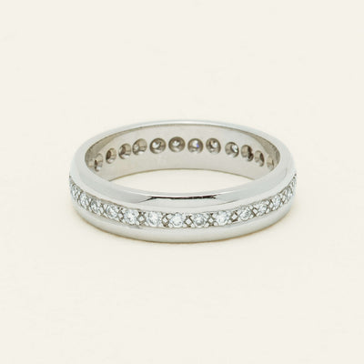 Deja Vu Platinum .33ct Diamond Eternity Ring - Ring - Walker & Hall
