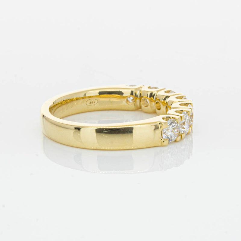 18ct Yellow Gold Diamond Rialto Ring-Ring-Walker & Hall