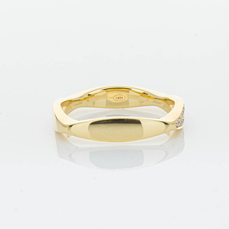 18ct Yellow Gold Diamond EOS Ring-Ring-Walker & Hall