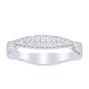 18ct White Gold Diamond EOS Ring-Ring-Walker & Hall
