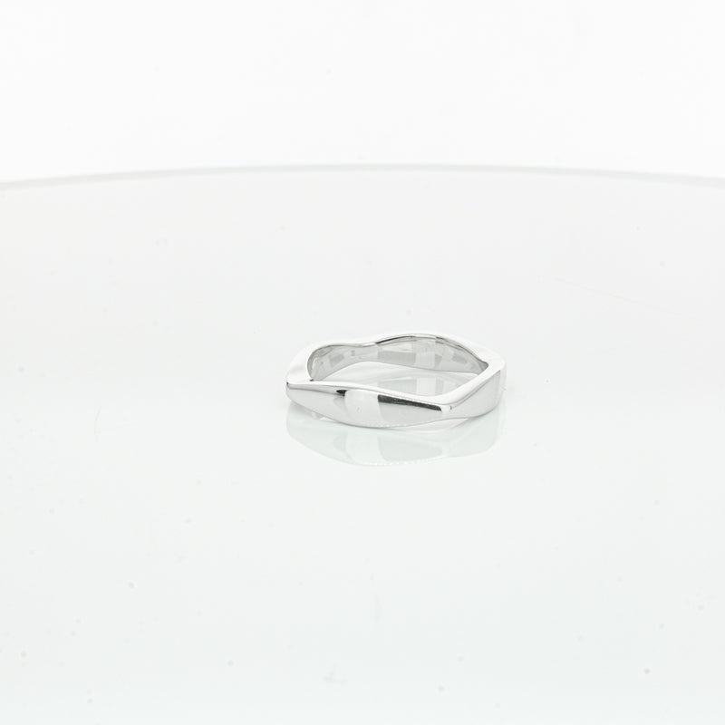 18ct White Gold Diamond EOS Ring-Ring-Walker & Hall