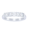 18ct White Gold .80ct Diamond Panorama Ring-Ring-Walker & Hall