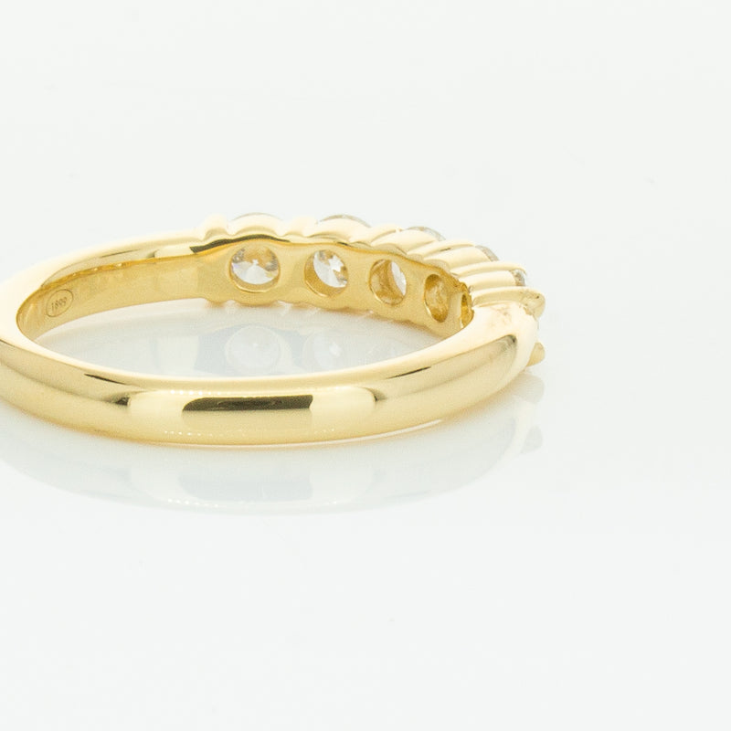 18ct Yellow Gold .80ct Diamond Panorama Ring-Ring-Walker & Hall