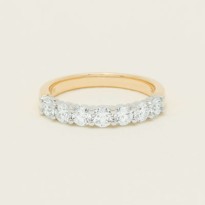 18ct Yellow & White Gold 1.00ct Diamond Panorama Ring - Ring - Walker & Hall