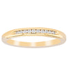 18ct Yellow Gold .09ct Diamond Band-Ring-Walker & Hall