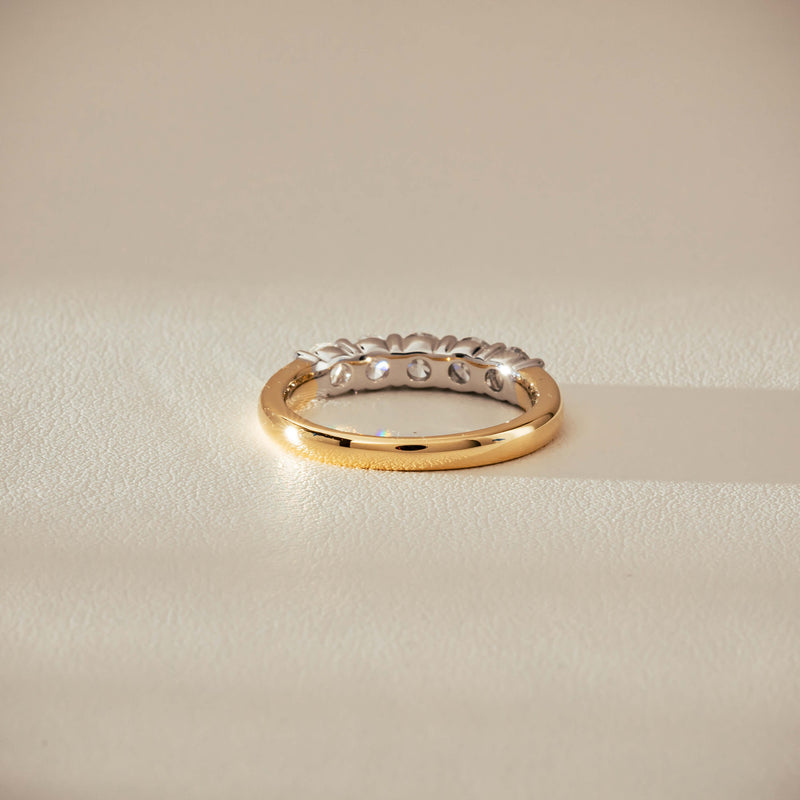 18ct Yellow Gold .97ct Diamond Panorama Ring-Ring-Walker & Hall