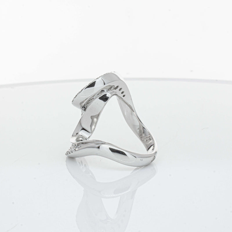 Platinum 1.55ct Diamond Flamenco Ring - Ring - Walker & Hall