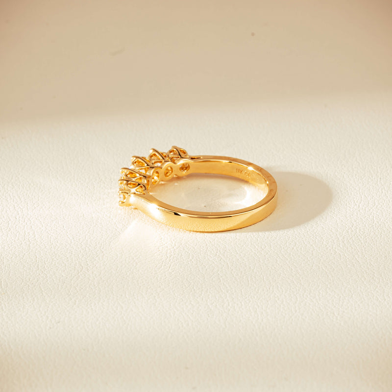 18ct Yellow Gold .80ct Diamond Monarch Ring - Ring - Walker & Hall