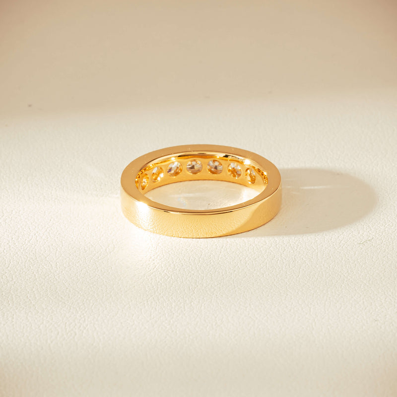 18ct Yellow Gold 1.00ct Diamond Orion Ring - Ring - Walker & Hall