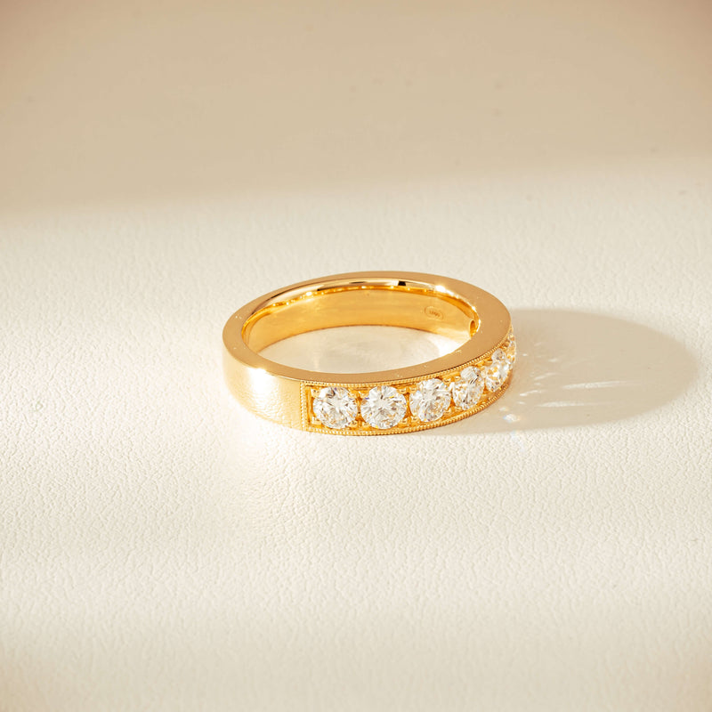 18ct Yellow Gold 1.00ct Diamond Orion Ring - Ring - Walker & Hall