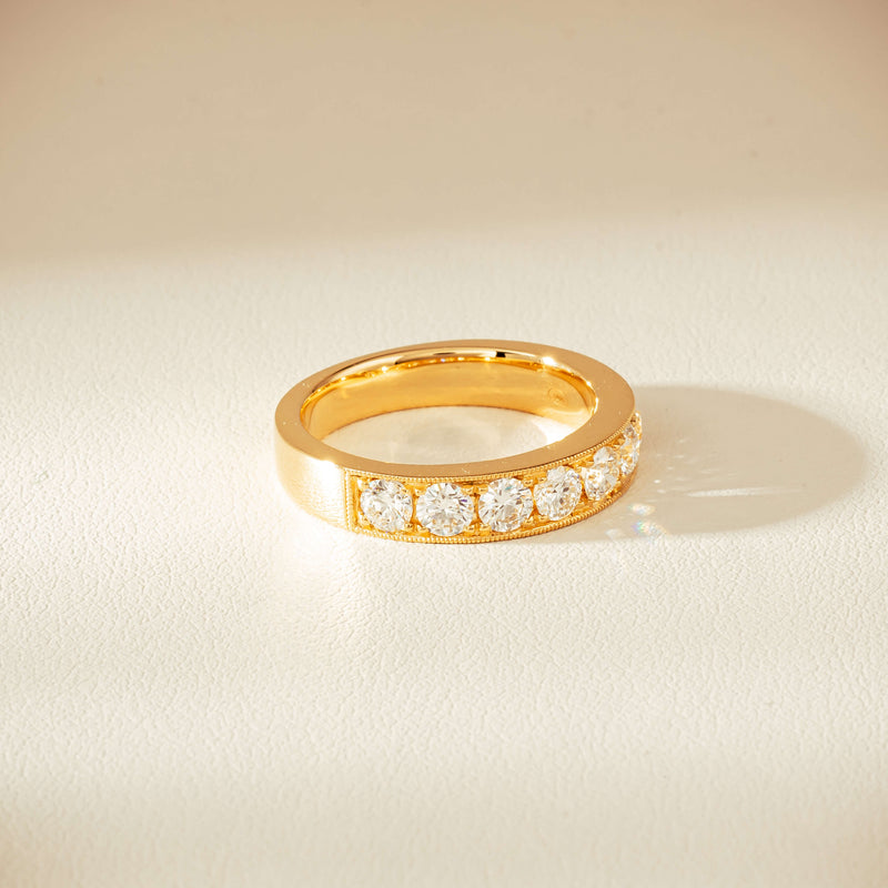 18ct Yellow Gold 1.00ct Diamond Orion Ring - Ring - Walker & Hall